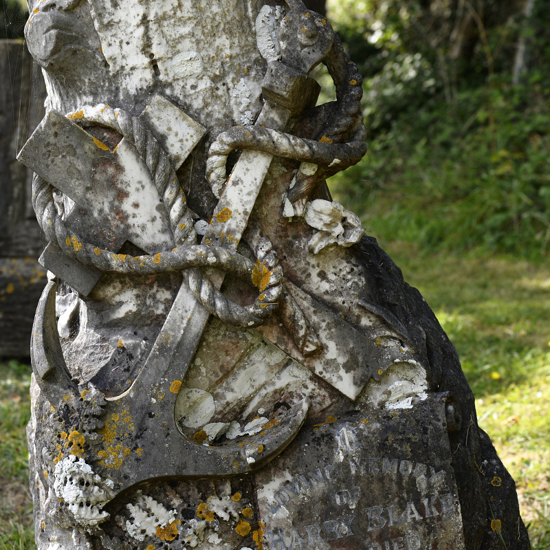 19th memorial at Lyme Cemetery Lois Wakeman